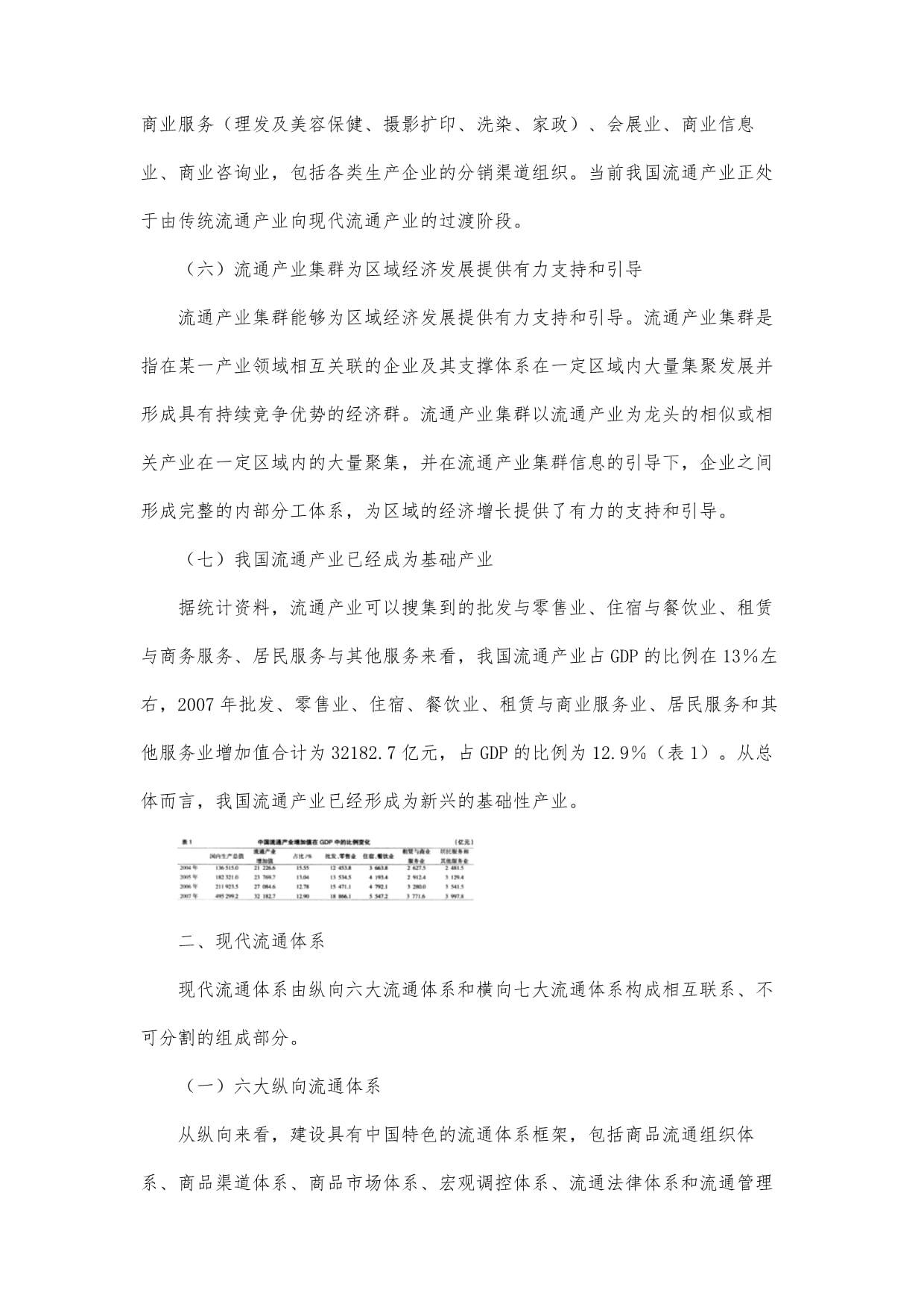 十二五中國(guó)特色流通體系及其戰(zhàn)略初探