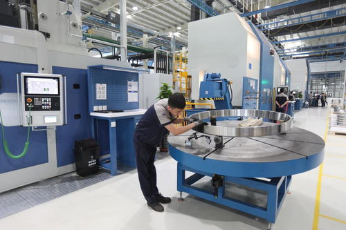 風電主軸軸承項目在大連自貿片區投產