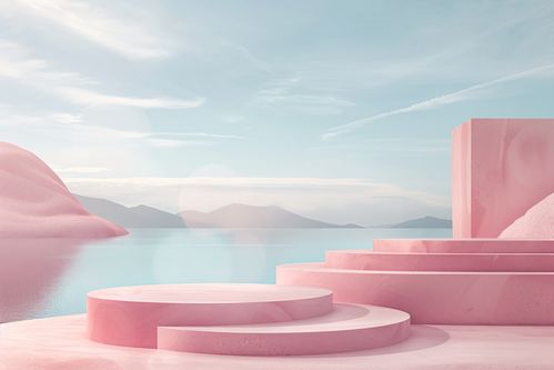 小清新自然景觀電商產(chǎn)品展示 攝影圖 下載至來源處