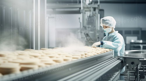 工廠生產流水線作業的工人jpeg格式圖片下載 熊貓辦公